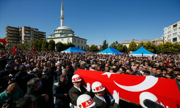 Şehit Mustafa Muhammed Ak son yolculuğuna uğurlandı