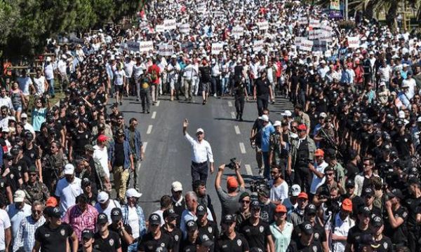 Dünya Maltepe mitingini bu fotoğraflarla izledi