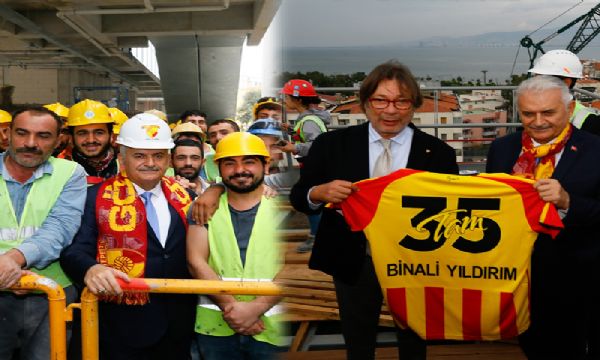 Binali Yıldırım Göztepe Stadı'nı inceledi...