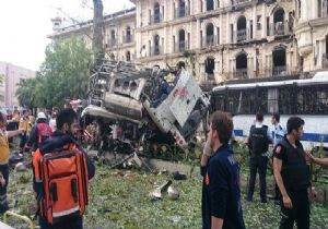 İstanbul'daki kalleş saldırıdan ilk görüntüler!