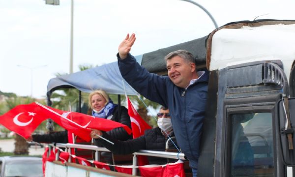 Çeşme tek yürek oldu!