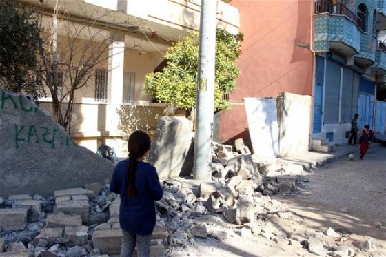 Nusaybin'de çatışmaların izleri ortaya çıktı