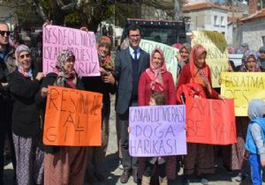 Bergama'da RES'e karşı barikat