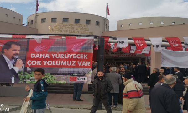 CHP Konak İlçe Kongresi'nden kareler...