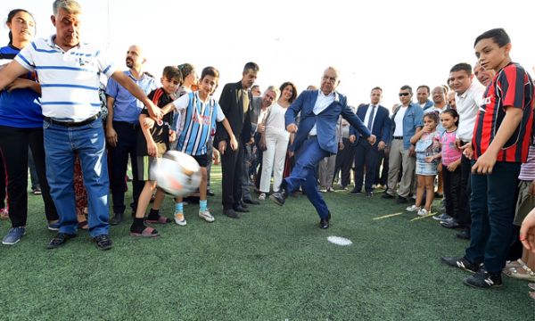 İlk vuruş Başkan'dan