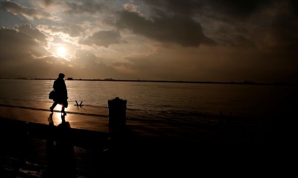 İzmir'de gün batımı