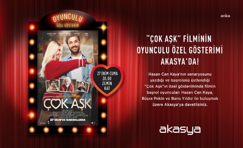 'Çok Aşk' Filmi vizyona giriyor