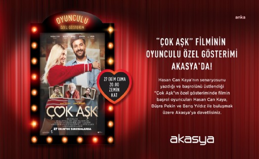 'Çok Aşk' Filmi vizyona giriyor