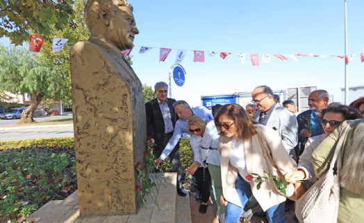 Ahmet Taner Kışlalı Güzelbahçe’de anıldı