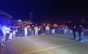 İzmir’de oto çekici konvoyu: İsrail’i kınadılar
