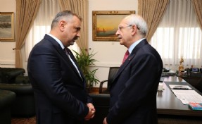Şenol Aslanoğlu, Kılıçdaroğlu'nu ziyaret etti; Yaklaşan yerel seçim süreci ele alındı