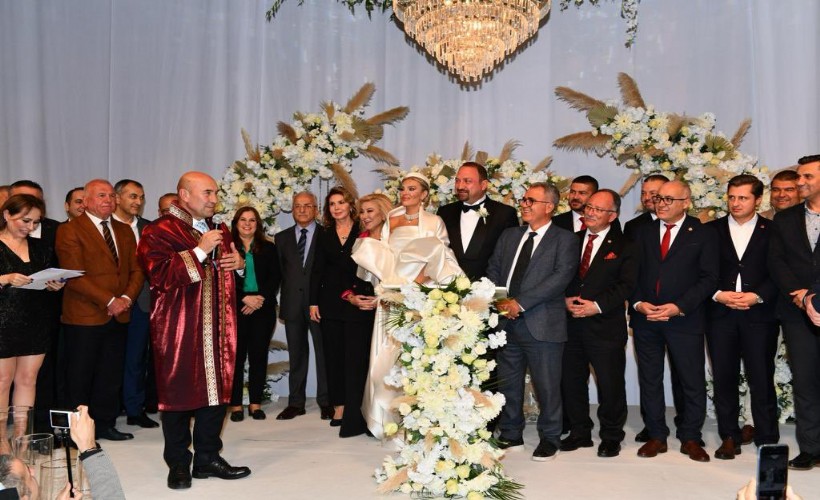 Başkan Gümrükçü, İlay Kaymakçıoğlu ile dünya evine girdi