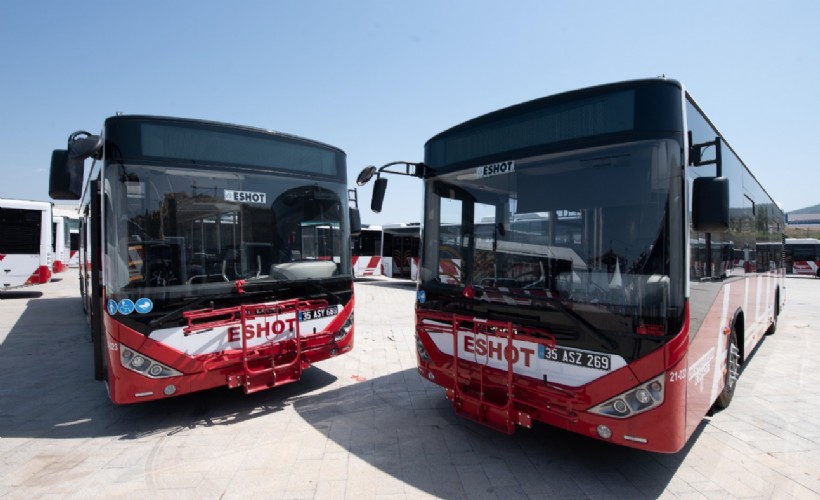Bayraklı TOKİ bölgesine 4 hatta toplam 21 otobüs hizmet veriyor