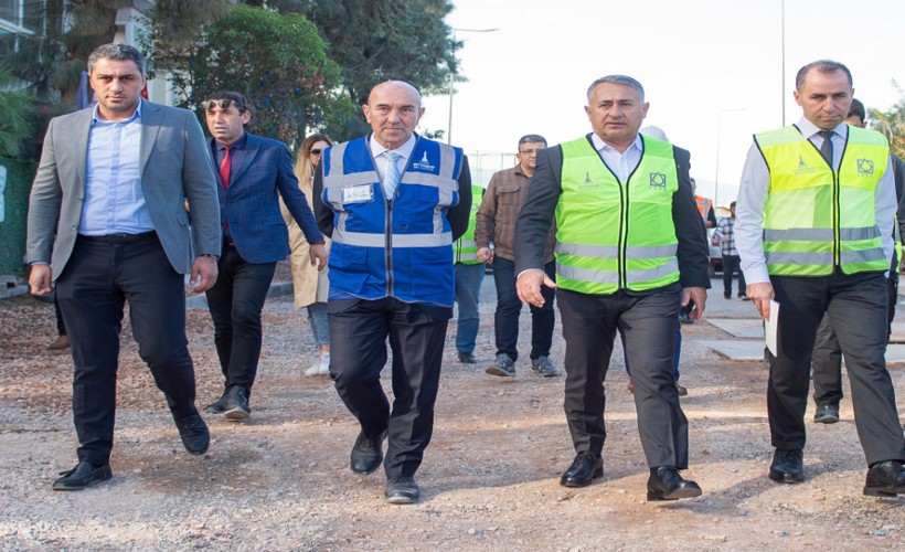 Buca’nın tarihi altyapı projesi devam ediyor