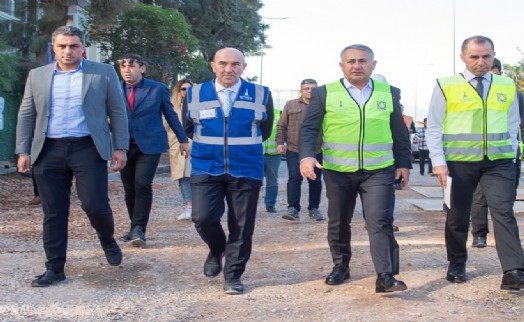 Buca’nın tarihi altyapı projesi devam ediyor