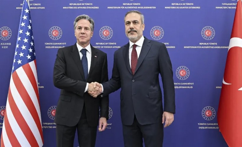 Dışişleri Bakanı Fidan ABD'li mevkidaşı Blinken'la görüştü