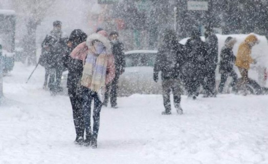 Eğitime kar engeli: Erzurum’da okullar tatil edildi