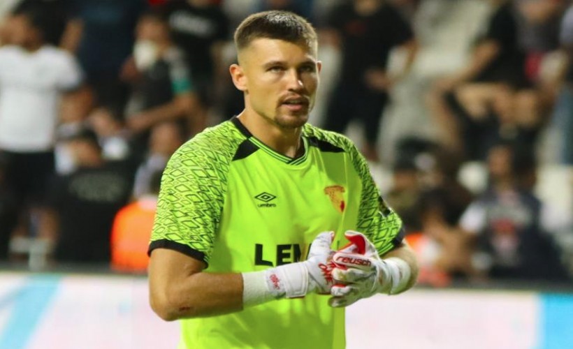 Göztepeli Mateusz Lis, 5 maç sonra gol yedi