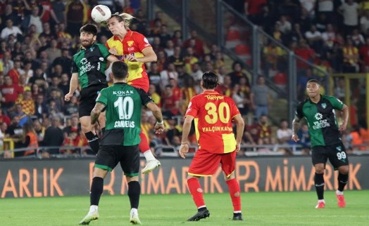 Göztepeli savunmacılar iş başında