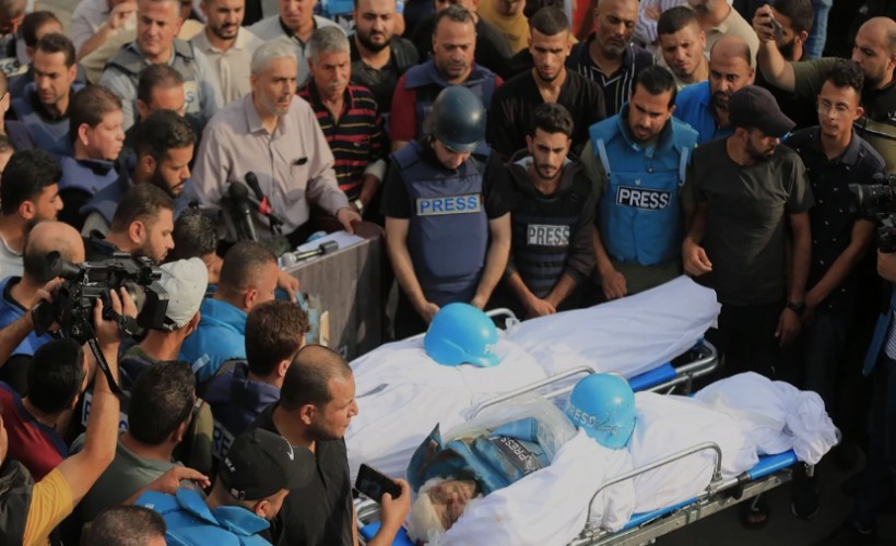 İsrail-Filistin çatışmasında 33 gazeteci hayatını kaybetti