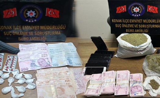 İzmir’de sokak sokak polis operasyonu: 14 şüpheli gözaltına alındı