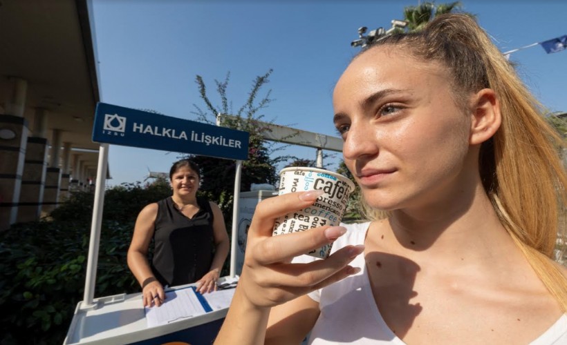 İzmir’de su musluktan içilir