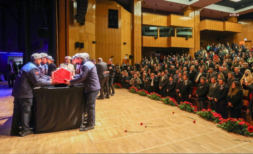 Metin Uca için veda töreni düzenlendi