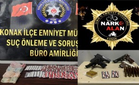 Uyuşturucu tacirleri polisten kaçamadı