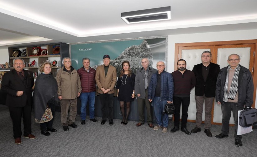 Başkan Engin, Öz Mavikent Konut Yapı Kooperatifi sakinleri ile görüştü