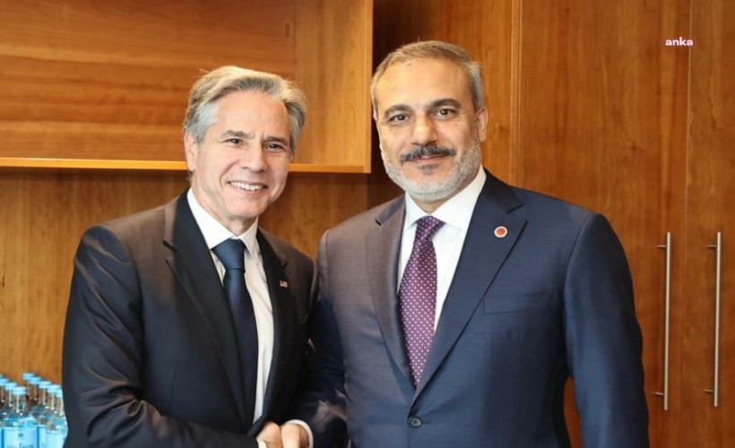 Hakan Fidan, ABD Dışişleri Bakanı Blinken ile görüştü