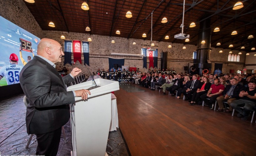 İzmir’de sporcular afet gönüllüsü oluyor