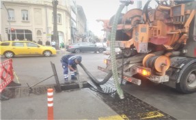 İZSU ekipleri şiddetli yağış öncesi teyakkuzda