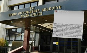 İzmir Büyükşehir Belediyesi çalışanından skandal paylaşım!