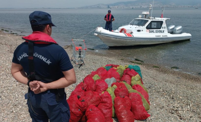 İzmir'de kaçak su avı operasyonu: 17 şahsa işlem