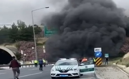 Bayraklı Tünelleri'nde korkutan yangın: 31 kişi hastanelik oldu!