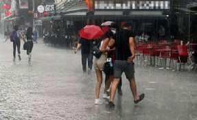 Meteoroloji'den İzmir’e sağanak yağış uyarısı