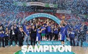 Basketbol Süper Ligi'nde şampiyon Anadolu Efes