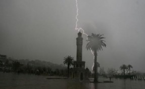 İzmir için 'kuvvetli yağış' uyarısı