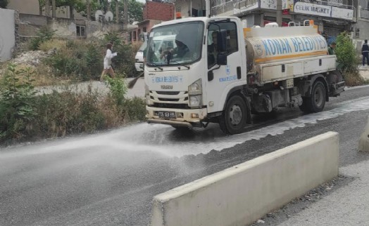 Konak'ın mahallelerinde yaz temizliği