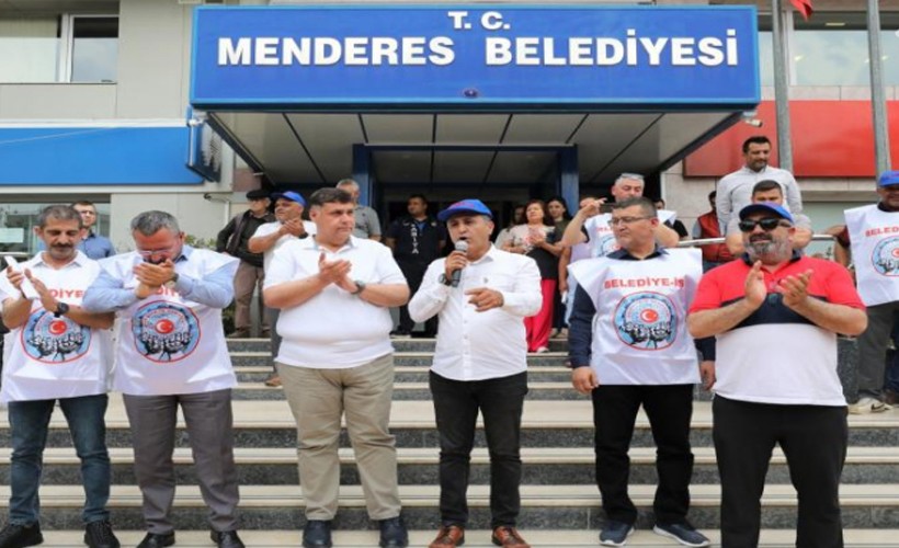 Menderes Belediyesi’nde TİS sevinci