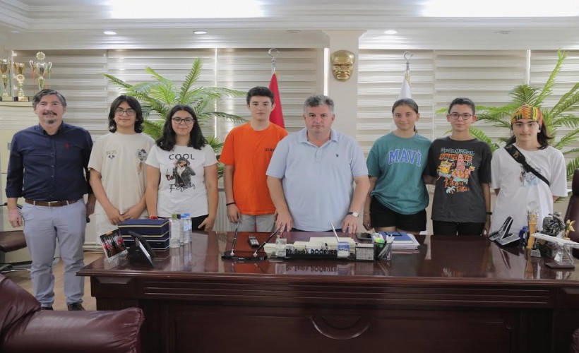 Başkan Doğruer LGS şampiyonaları ile buluştu