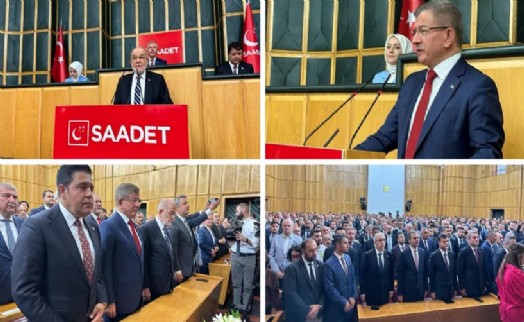 SAADET’in ilk Meclis grup toplantısı ilk kez toplandı