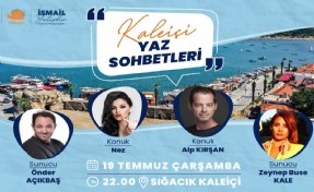 Seferihisar’da 'Kaleiçi Yaz Sohbetleri' başlıyor