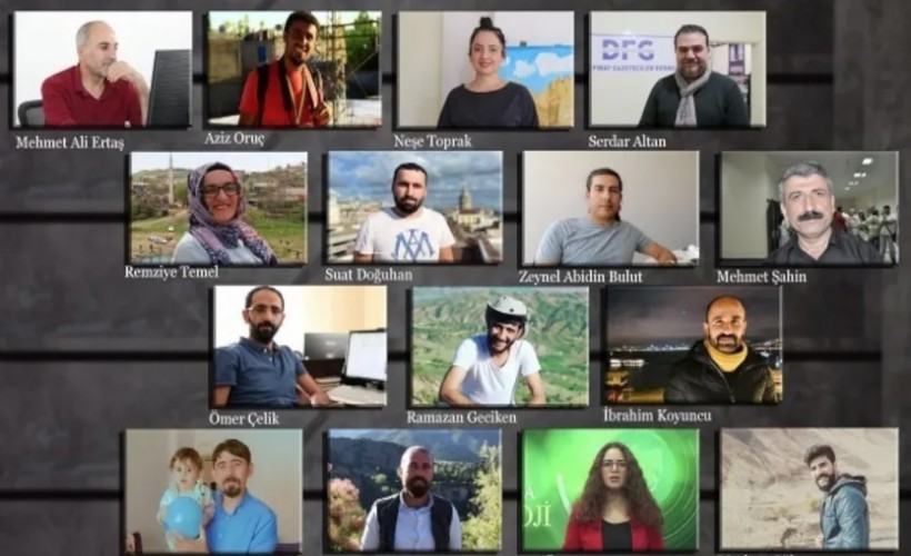 Tutuklu 15 gazeteci tahliye edildi