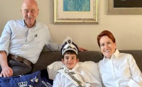 Akşener'in torunu sünnet oldu