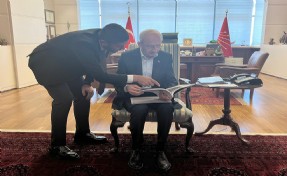 Başkan Gürbüz, Kılıçdaroğlu'na 4 yılını anlattı
