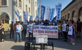 KESK İzmir bir kez daha alana indi