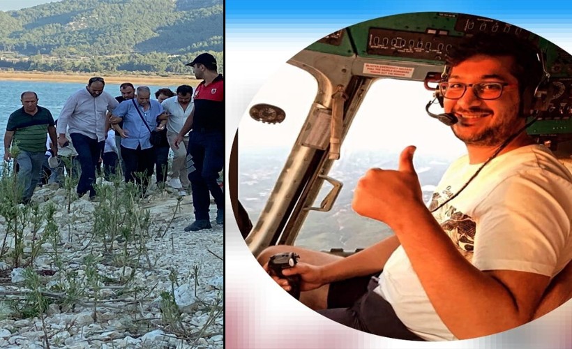 Düşen helikopterdeki kayıp mürettebatın babası olay yerinde