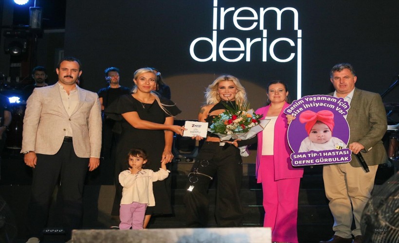 Kınık Hasat Festivali’nde Sma hastası Defne'ye tam destek