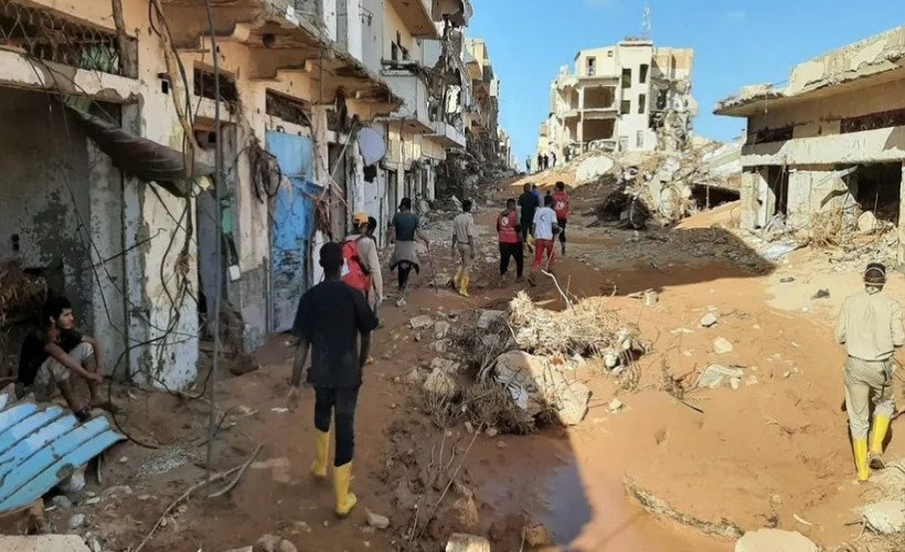 Libya'da sel felaketi: Can kaybı 6 bini geçti!